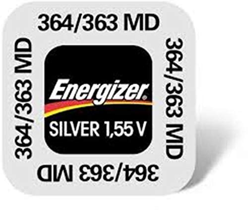 Pilha Recarregável ENERGIZER 364/363 (SR621 - 1.55V) Energizer - Baterias de uso geral - litio, botão, sr621, 1,55V