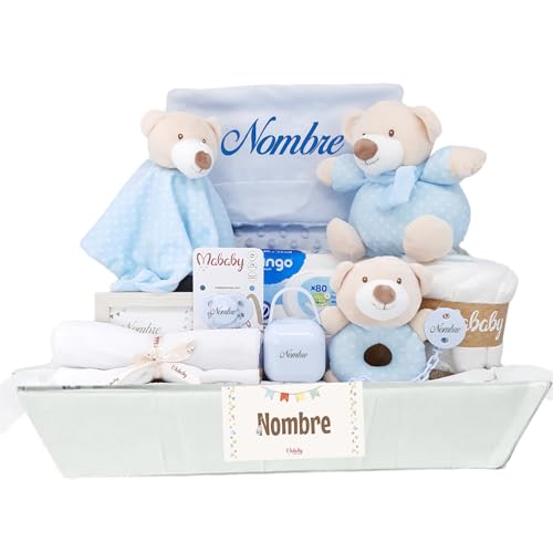Conjunto de berço para bebé e pelúcia MABABY Mababy - Conjuntos de presente para bebê - berço, bebé, Pelúcia