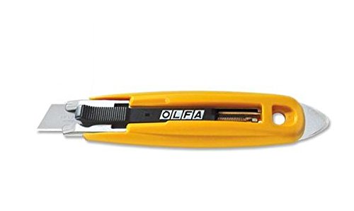Tesoura de Recortar Cabelo OLFA 330801 (Recondicionado Como Novo) Olfa - Facas de utilidade - recondicionado, aço inoxidável, preto, segurança