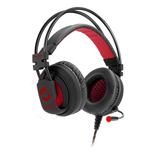 Auscultadores Gaming SPEED LINK Maxter RGB (Com fio - Com Microfone - RGB) Speedlink - Fones de ouvido e headsets - gaming, com fio, com microfone, rgb