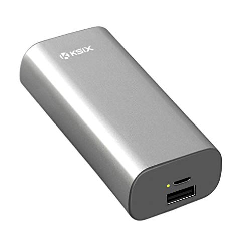 Powerbank KSIX BXB4000 (4000 mAh - USB - MicroUSB - Preto) Ksix - Baterias - 4000 mAh, usb, microUSB, preto