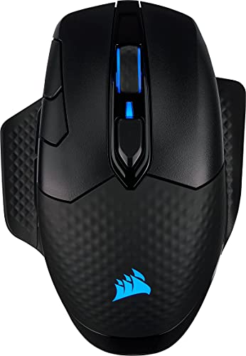 Rato CORSAIR Dark Core RGB SE (Wireless - Preto) Corsair - Ratos e trackballs - wireless, rgb, preto