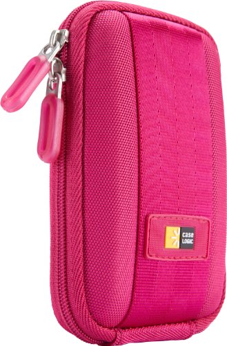 Bolsa CASE LOGIC QPB-301 (Poliéster - Rosa) Case Logic - Bolsas e estojos para câmeras - poliéster, rosa, anti-estalhante, removível