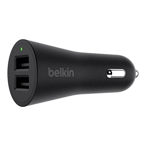 Carregador BELKIN F7U070BTBLK Preto, Prateado Belkin - Carregadores de bateria de uso geral - usb a, 2 portas, preto, prateado