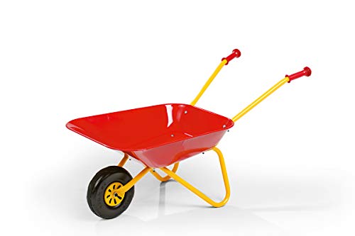 Carrinho de Mão Criança em Metal - Toyland Unimet - Carrinhos de Mão para Jardinagem - metal, vermelho, antiderrapante, a partir de 2 anos