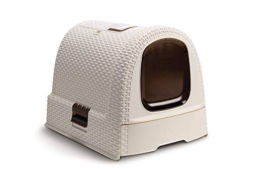 Areia para Gatos CURVER com Cobertura (51 x 38.5 x 39.5cm) Curver - Caixas de areia para gatos - areia, gato, curver, cobertura