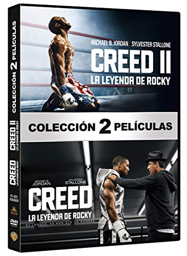 Blu-Ray Creed + Creed II La Leyenda De Rocky (Edição em Espanhol) Warner - Dvds e vídeos - creed, creed ii, rocky, boxe, apollo creed