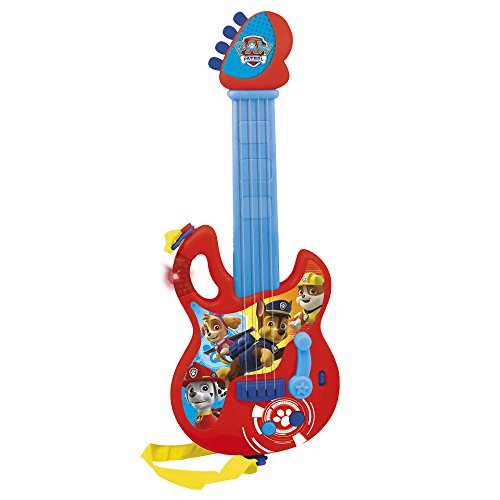 Guitarra de Brincar THE PAW PATROL (Idade Mínima Recomendada: 3 anos) REIG - Instrumentos de brinquedo - guitarra, brincar, paw patrol, preto, azul, vermelho