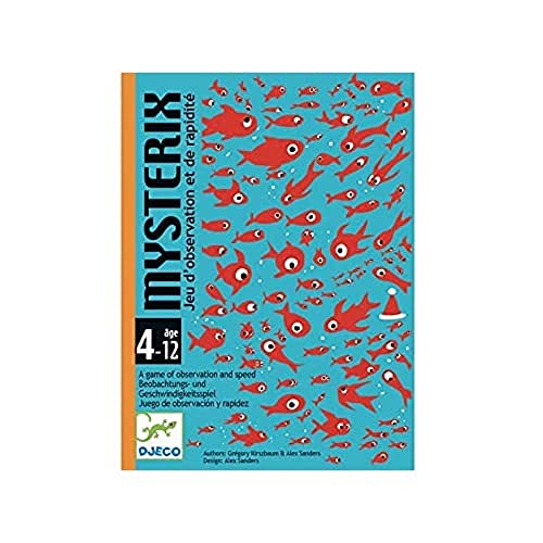 Jogo de cartas DJECO Mysterax (6 anos) Djeco - Jogos de cartas - cartas, tabuleiro, cores, números