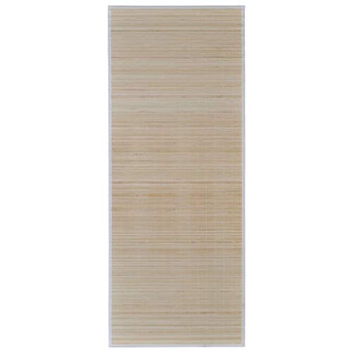 Tapete VIDA XL (Castanho - 80x200 cm - Bambu) vidaXL - Tapetes - castanho, 80x200 cm, bambu