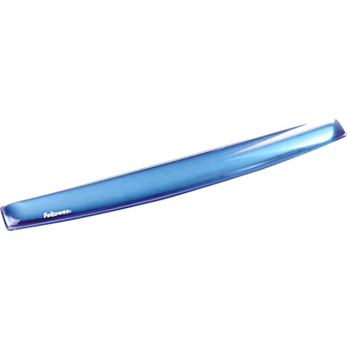 Apoio de Pulso FELLOWES 91137 Azul e Branco Fellowes - Apoio de pulso para teclado e mouse - rato, azul e branco, 300g
