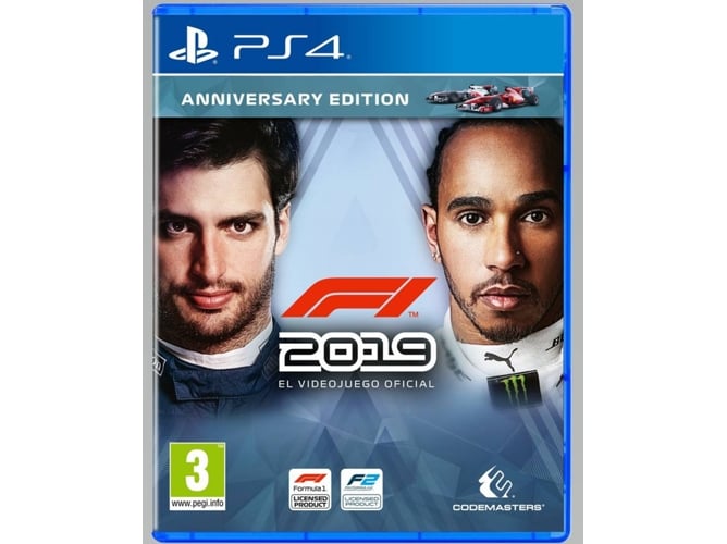Jogo PS4 Codemasters F1 2019: Anniversary Edition (M3) Sony - Software de jogos de vídeo - ps4, codemasters, f1 2019, anniversary edition