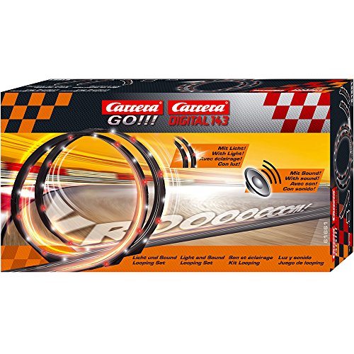 Pista de Carros CARRERA GO!!!!!! Looping com Som e Luz Carrera - Conjuntos de brinquedos - pista, carros, carrera, go, looping, som, luz