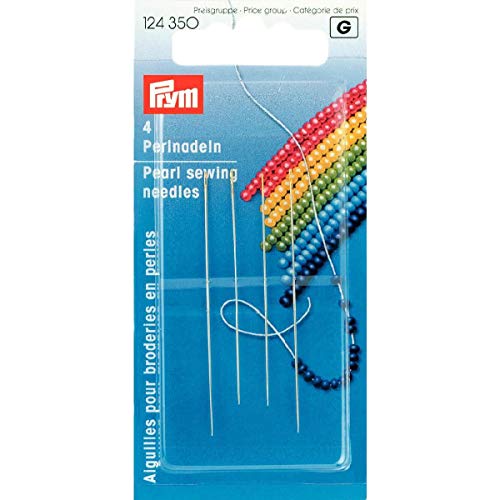 Prym 124350 agulha de costura Chapa de aço Inox 4 peça(s) Prym - Agulhas e ganchos - agulha, costura, aço inox