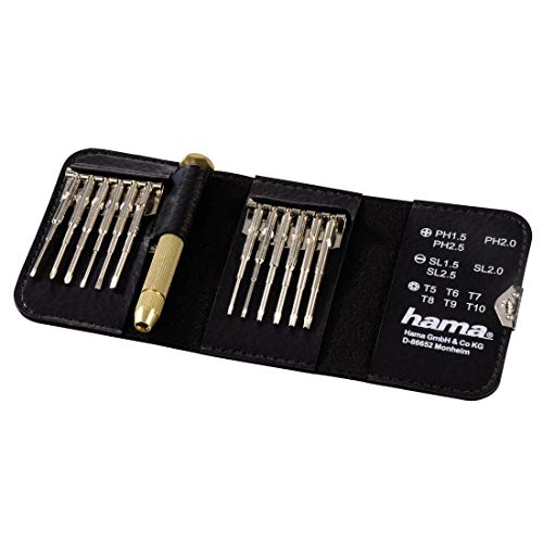 Conjunto de Chaves de Fendas HAMA 00102927 Hama - Chaves de fenda - conjunto, chaves, fendas, hama, 00102927, bolsa
