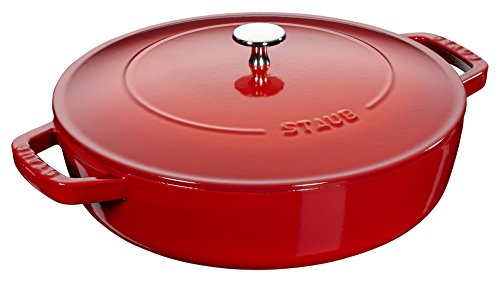 Caçarola STAUB 4051.175.0 (Alumínio - Preto) STAUB - Frigideiras de saltear - 24 l, alumínio, preto