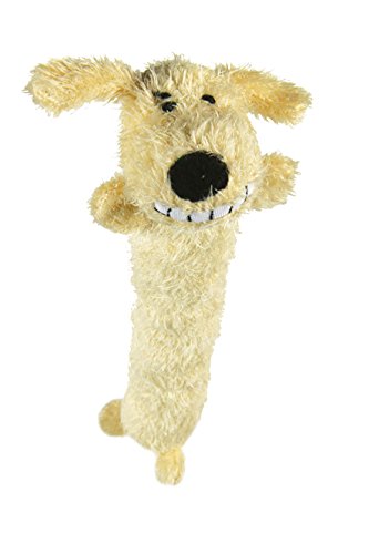 Peluche PLUSH TOYS Happy Pets Loofa Dog Plush Toys - Brinquedos para cães - esponjoso, som de esguichar, compacto