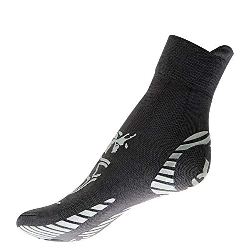 Meias para Mulher R-EVENGE Pilates 1 Fingers Anti-Odores Preto para Fitness (EU 34-37) R-EVENGE - Meias Comuns - anti-odorantes, fitness, preto