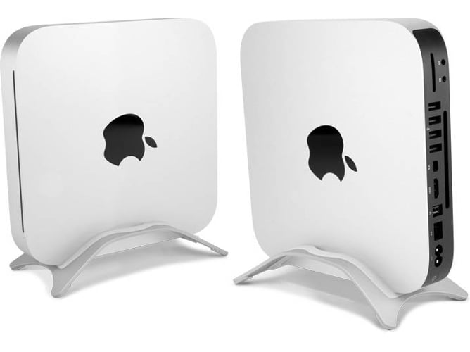 Suporte para TV NEWERTECH NuStand (Mac Mini - Prateado) OWC - Acessórios de computador - alumínio, apple, prateado, 3,2 kg