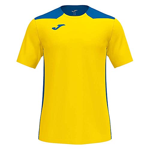 Camisola para Homem JOMA Championship Vi Amarelo para Futebol (L) Joma - Camisas e tops - manga curta, ombro redondo, corte de contraste, logotipo bordado