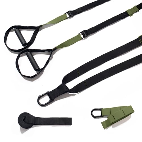 Correia Suspensa THYSOL XTREME STRAPS Verde THYSOL Group - Cardio - treino, exercícios, resistência, forca