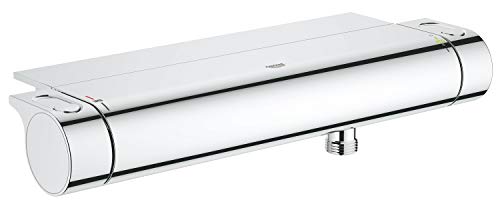 Torneira GROHE Grohtherm 2000 Cromo (244 x 243 mm) Grohe - Manípulos e controles de torneira - termostato, cromo, ajustável, aço inoxidável