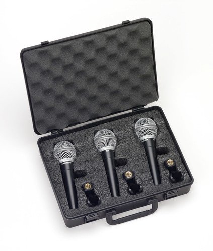 Samson R21 Kit de Microfone para Apresentações Preto Samson - Microfones - microfone, apresentações, gravação, polar cardioides
