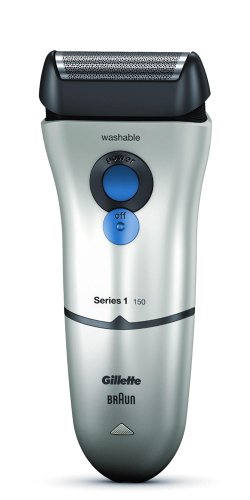 Máquina de Barbear BRAUN Series 1 150-1 (Autonomia 50 min - Bateria) Braun - Barbear e cabelo - autonomia 50 min, bateria recarregável, design ergonômico