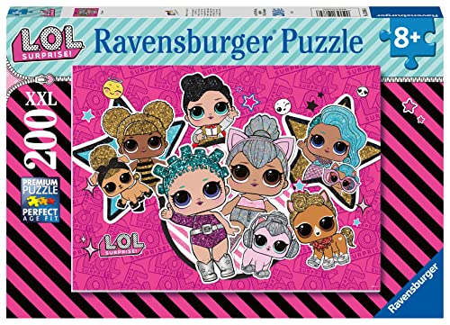 Puzzle RAVENSBURGER 16134 200 Peça(s) Desenhos Animados Ravensburger - Quebra-cabeças de encaixar - 200 peças, cartão, desenhos animados, l.o.l.