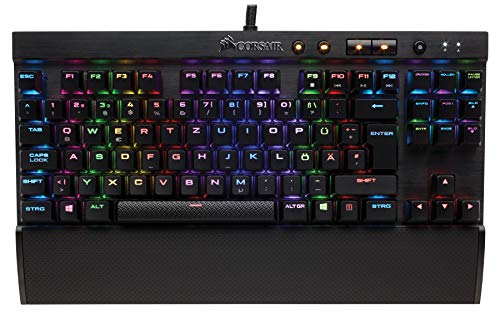 Teclado Gaming CORSAIR K65 RGB RapidFire (Layout Francês) Corsair - Teclados - teclado gaming, corsair k65 rgb rapidfire, layout francês, tecnologia memória rápida, resposta instantânea, cherry mx speed