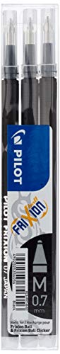 Recarga de Caneta PILOT FriXion BLS-FR7 Preto Pilot - Tinta e recargas de caneta - recarga, caneta, pilot, frixion, preto, original
