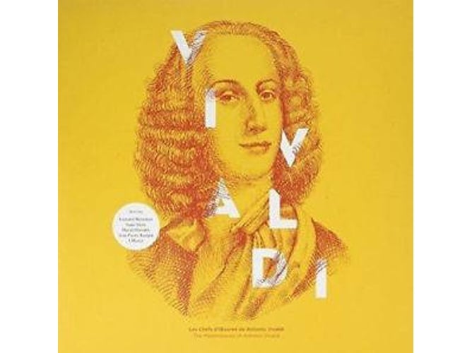 Vivaldi - The Masterpieces Of Antonio Vivaldi (1CD) WAGRAM - Música e gravações de som - vivaldi, masterpieces, antonio vivaldi, cd