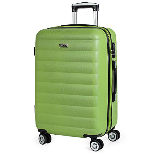 Mala de Viagem ITACA Rígida com 4 Rodas (Cabine - 35 L - Verde) ITACA - Malas - rígida, 4 rodas, 3,5 L, verde