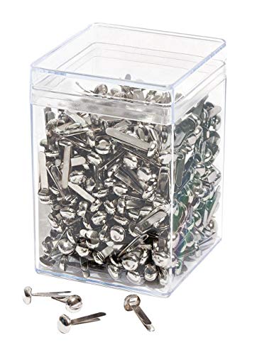 Wedo 112 350054 argola para capa de revistas Prateado Wedo - Prendedores de latão - prateado, poliéster, 1 peça