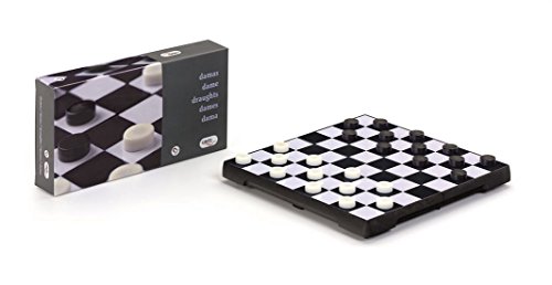 Jogo de Tabuleiro CAYRO Magnético de Viagem Checkers Cayro - Jogos de tabuleiro - jogo de damas, tabuleiro dobrável, peças magnéticas, placa metálica