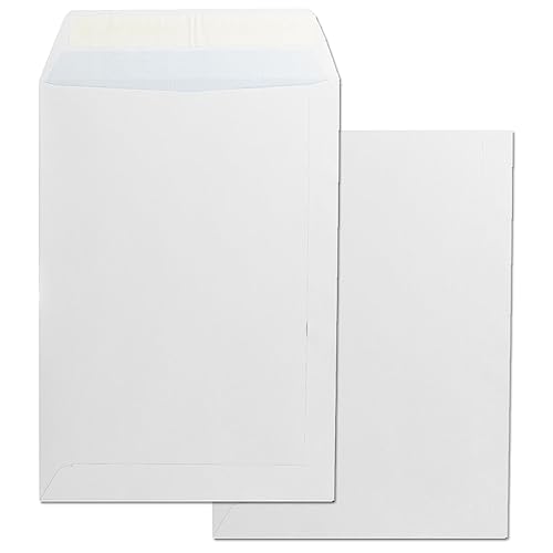Sobres M-OFFICE Branco (250 Folhas - 25 x 35.3 cm) Medel Office - Envelopes - 250 folhas, 25 x 35.3 cm, resistente à água, design moderno
