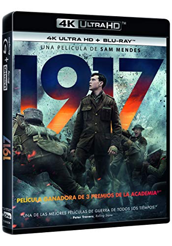 Blu-Ray 1917 (Edição em Espanhol - Edição em Inglês) EONE - Dvds e vídeos - blu-ray, espanhol, inglês, guerra mundial