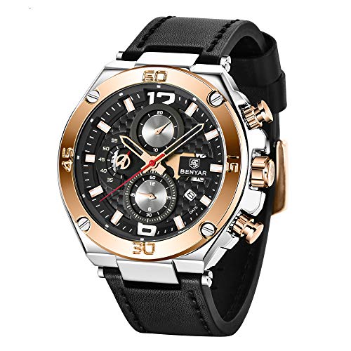 Relógio BENYAR Business Quartz (Preto - Digital - Aço) BY BENYAR - Relógios - quartz, digital, aço