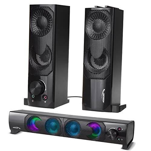 Coluna AudioCORE AC-USB-02 (PC e Consolas - 20 W) Audiocore - Alto-falantes - pc, consolas, 20 w