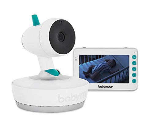 BabyMoov Yoo Mov 300 M Moniteur Audio-Vidéo Portable - Blanc Turquoise (Moniteur) BABYMOOV - Monitores de bebê - portátil, audio-vídeo, monitror