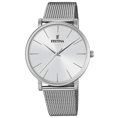 Relógio FESTINA F20475/1 (Aço - Dourado) Festina - Relógios - analógico, 4 movimentos, aço inoxidável, resistente à água
