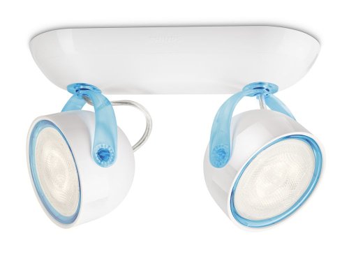 Candeeiro de Parede PHILIPS Dyna Azul (LED - 5.7 W - Plástico) Philips - Refletores e holofotes - lanterna, azul, plástico, led, 5.7 w