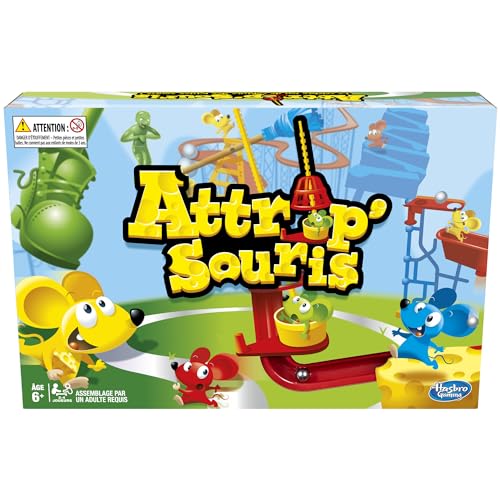 Jogo de Tabuleiro HASBRO Attrop' Mouse Fr Hasbro - Jogos de tabuleiro - jogo de tabuleiro, queijo, rato, estratégia