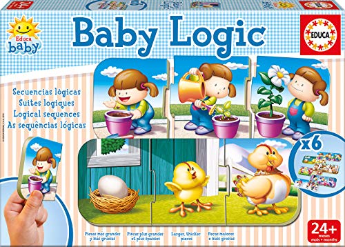 Jogo Educativo EDUCA BORRAS Bebé Logic (Idade Mínima Recomendada: 2 anos) EDUCA - Jogos - educativo, encaixe, capacidades motoras, bebé