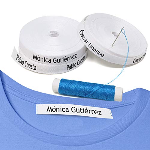 Etiqueta para Costura 100 Unidades (Algodão) Haberdashery Online - Enfeites e acabamentos - 100 unidades, algodão, pele sensível