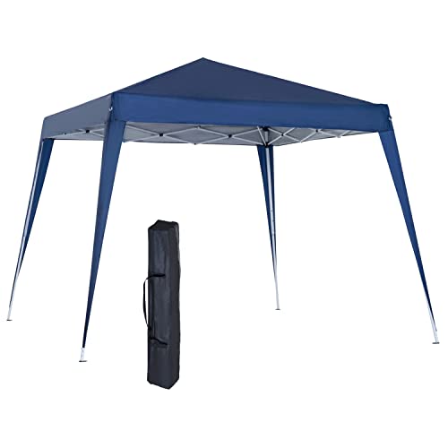 Pérgola de Jardim Outsunny | Azul (Pátio e Jardim) Outsunny - Móveis de exterior - aço, poliéster, montável, 150 kg