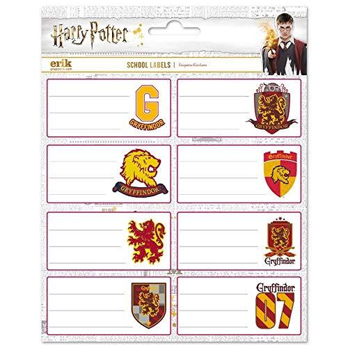 Etiqueta para Livros ERIK EDITORES Harry Potter Gryffindor 
Marca:
Erik
 - Enfeites e acabamentos - livro, gryffindor, Harry Potter