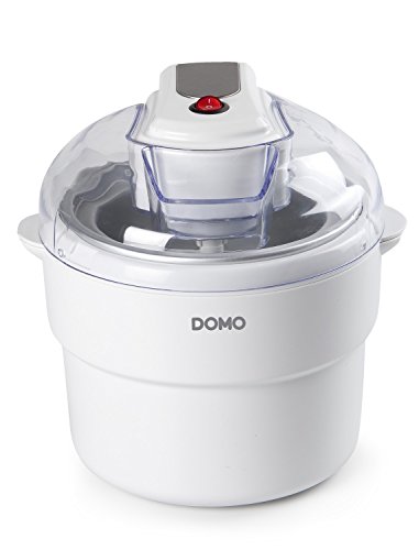 Máquina de Gelados DOMO DO2309I (Capacidade: 1 L) Domo - Máquinas de fazer gelados - capacidade 1 l, anti-deslize, fácil de limpar