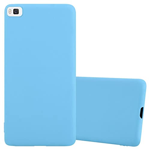 Capa para Huawei P8 CADORABO Azul (Acessório Informática e Tel.) CADORABO - Peças de reposição para telemóveis - silicone, azul, resistente a riscos