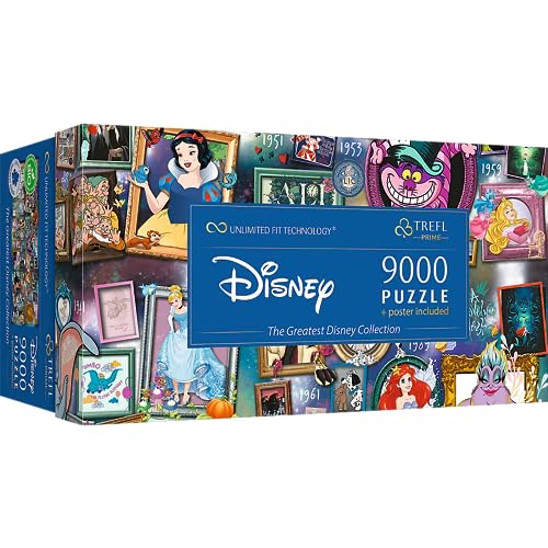 Puzzle TREFL Animais (Idade Mínima: 12 Anos - 9000 Peças) Trefl - Quebra-cabeças de encaixar - 9000 peças, madeira, disney, unlimited fit technology